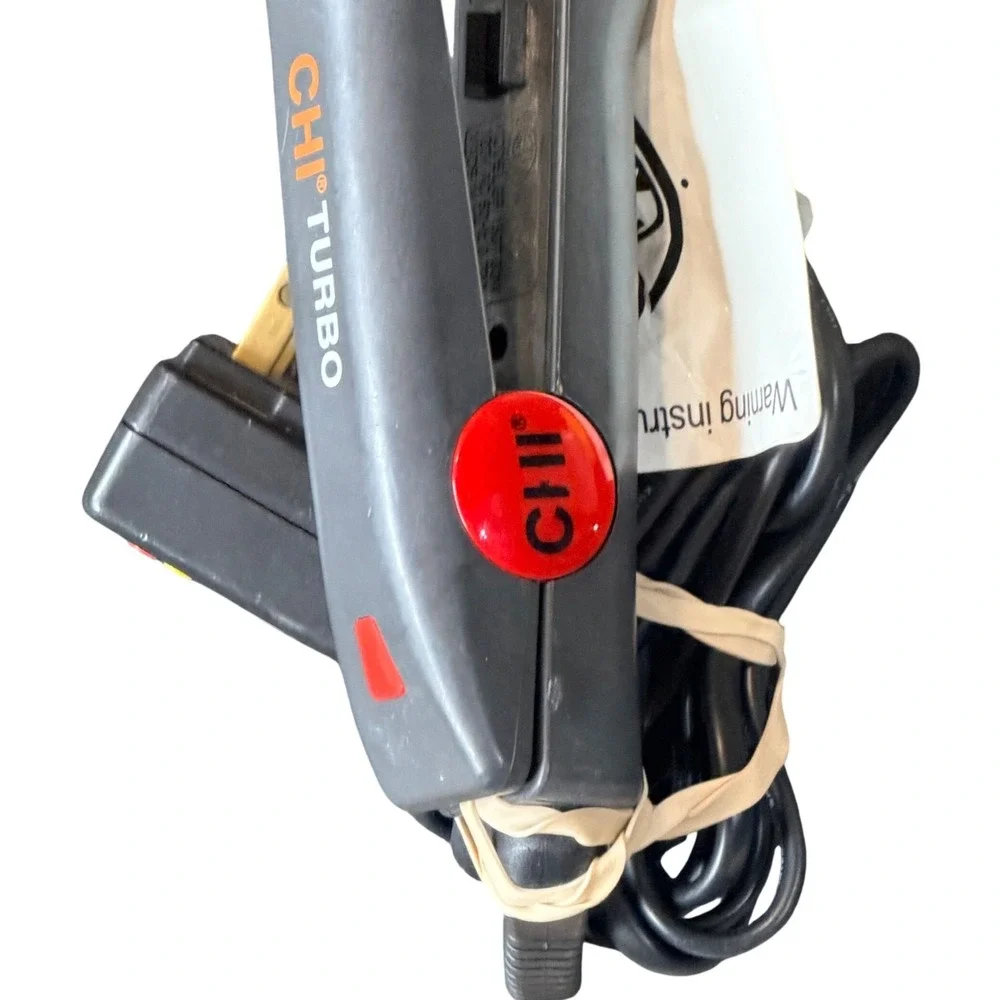 CHI Turbo Flat Iron Hair Straightener Ceramic 1